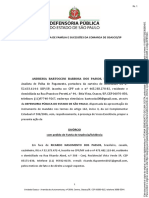 Ao Juízo Da Vara de Família E Sucessões Da Comarca de Osasco/Sp