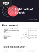 Eight Parts of Speech