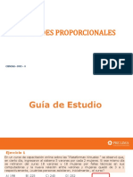 Guía de Estudio - Magnitudes Proporcionales