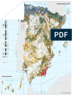 Espana Formaciones-Vegetales-Actuales 1997-2007 Mapa 15284 Spa