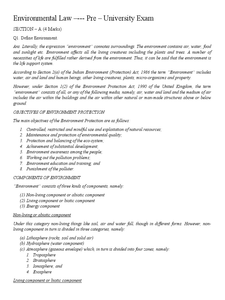 environmental-law-pre-exam-pdf-natural-environment-particulates