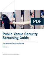 Public Venue Security Screening Guide - 508 - 0