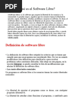 Cuatro Libertades del Software Libre | PDF | Software libre | Software ...