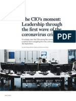 The CIOs Moment Leadership Through The First Wave of The Coronavirus Crisis VF PDF