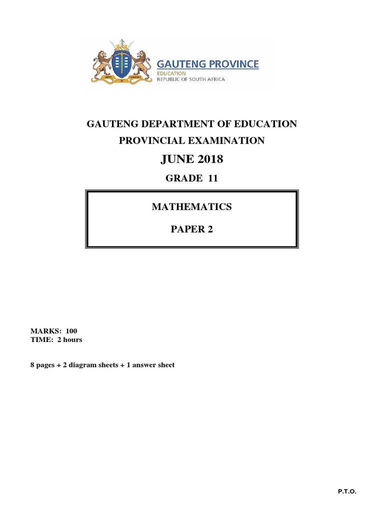 2014 NOVEMBER GRADE 11 MATHS PAPER 2 visual data 8