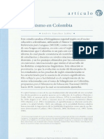 Bilinguismo en Colombia