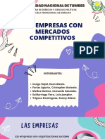 Empresas Con Mercados Competitivos