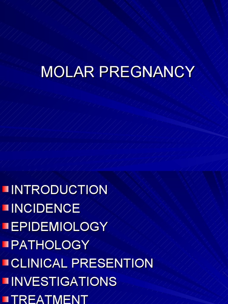 Molar Pregnancy | PDF | Women's Health | Women's Health
