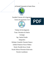 Investigación Mecánica de Suelos