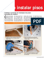 Ed. 10 - Mar-Abr-2007 - Como Instalar Piso Laminados