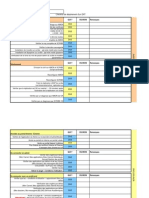 DSI CheckList Deploiement ENT CENT