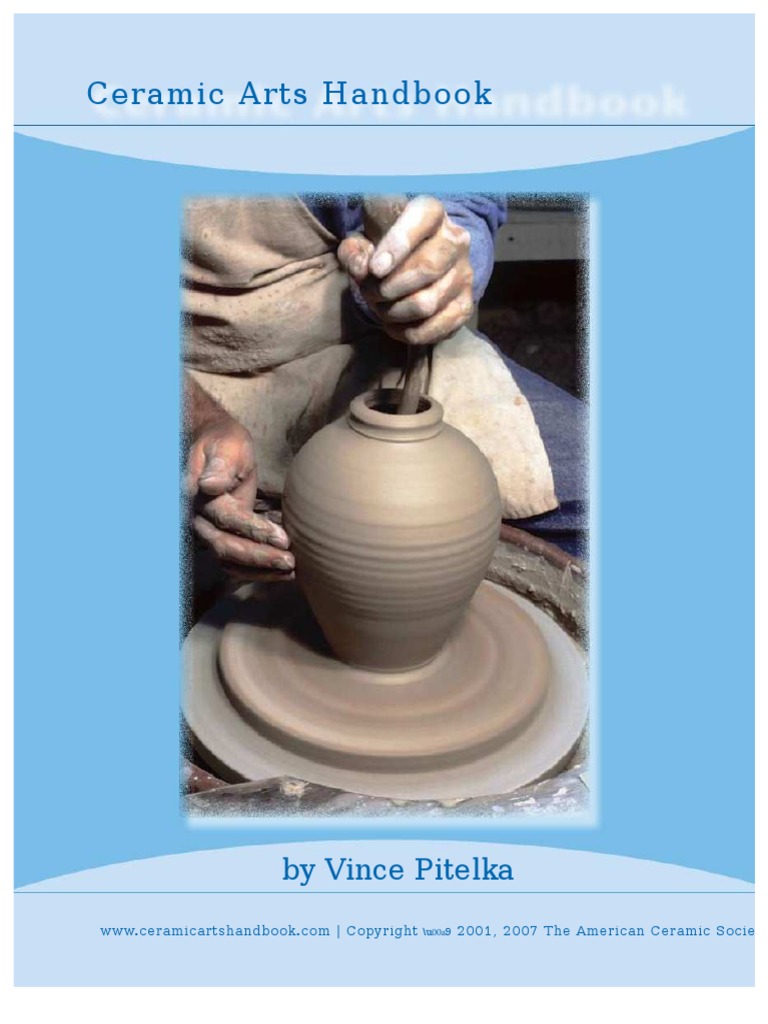 Ceramic Arts Handbook Compress PDF Pottery Clay