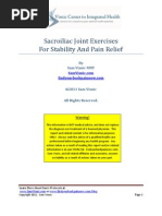 Download Sacroiliac Joint Exercises For Back Pain Relief by Sam Visnic SN65870607 doc pdf