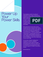 Power Skills Assessment Template