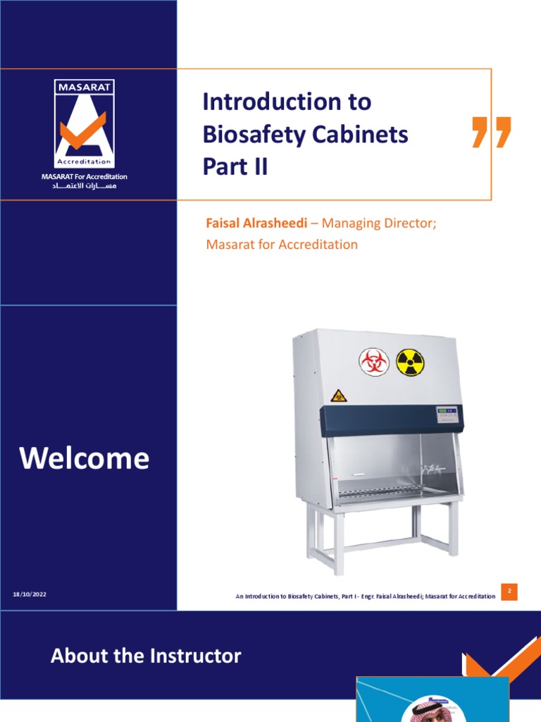 Introduction To Biosafety Cabinets - Part II 2 | PDF | Chemistry ...