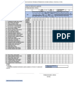 Lista de Asistencia de Estudiantes de Aplicación Del Programa de Prevención 2023