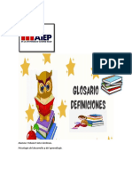 Glosario Psicopedagogia PDF 2 - 0