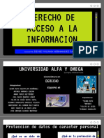 Derecho de Acceso A La Informacion