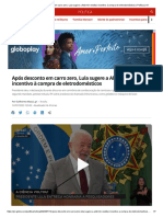 Após Desconto em Carro Zero, Lula Sugere A Alckmin Reeditar Incentivo À Compra de Eletrodomésticos - Política - G1