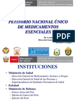 Petitorio Nacional Único de Medicamentos Esenciales