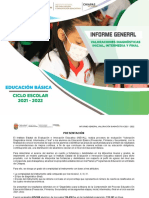 Reporte Diagnostico Inicial, Intermedia, y Final - Nivel Basica 2021-2022 (Recuperado)