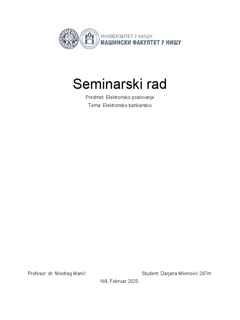 Elektronsko Poslovanje | PDF