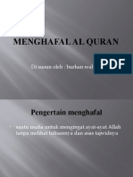 Menghafal Al Quran Burhan