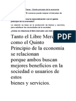 Quinto Principio de Economia