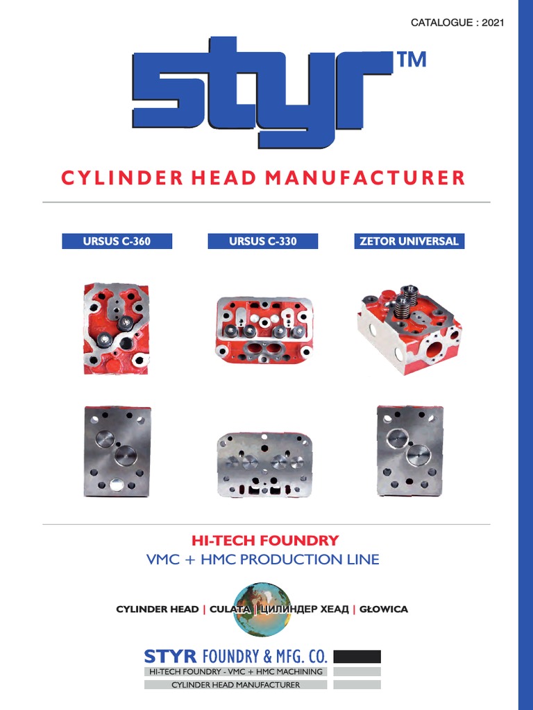 Hi-Tech Cylinder Head Catalogue 2021 | PDF | Engines | Internal ...