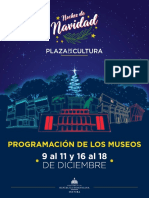 Programación Museos Noches de Navidad