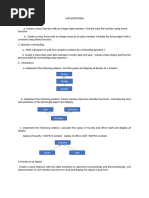 Questions On OOPS in C++ For Lab