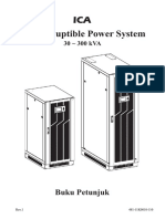 Buku Manual UPS 30 300KVA