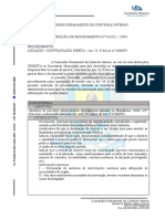 Instrução de Procedimento de Dispensa - Locação de Imóvel