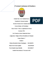 Informe de Etica.