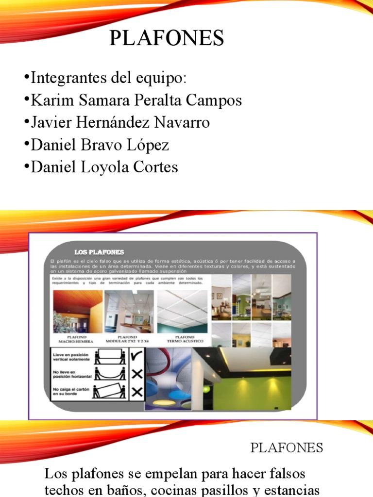 Plafones | PDF | Aluminio
