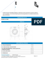 Ficha Tecnica Rodamiento Ucf205-16 Imd015-Cppq - Envasadora Linea3000