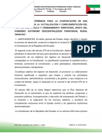 Gobierno Autonomo Descentralizado Parroquial Rural Taracoa