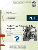 Paulo Freire Pedagogía de La Pregunta