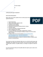 Documentos de Retiro