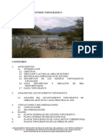 Informe de Topografia Canal El Oso Puntos Geodesicos