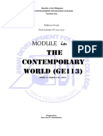 Ge 113 Module 3