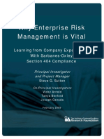 Enterprise Risk Is Vital