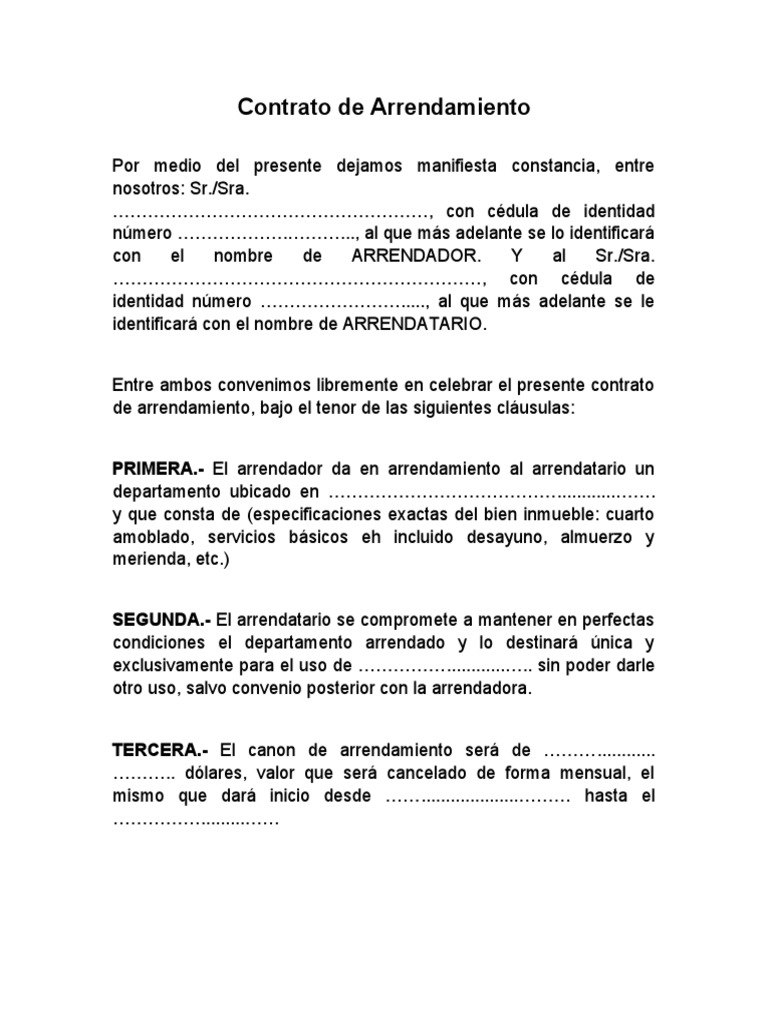 Contrato | PDF