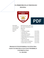 Kelompok 4 - Beberapa Perkembangan Teknologi Penting