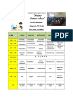 Horario Sexto Corregido