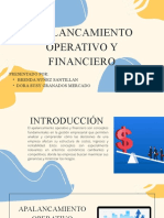 Apalancamiento Operativo Y Financiero: Presentado Por: - Brenda Nuñez Santillan - Dora Susy Granados Mercado