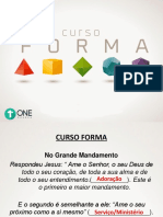 Curso Forma One Church