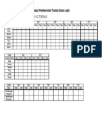 Jadual Pembersihan Tandas Guru 2 Bulan Julai