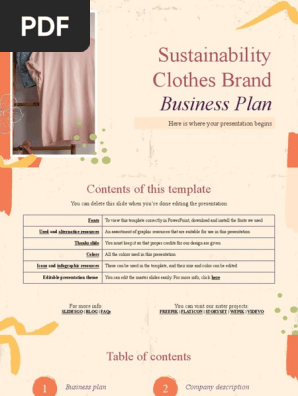 Sustainability Clothes Brand Business Plan by Slidesgo(1)