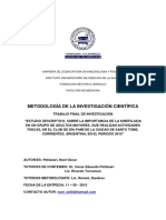 Paper Sobre Trabajo de Ed. Fisica en Adultos Mayores